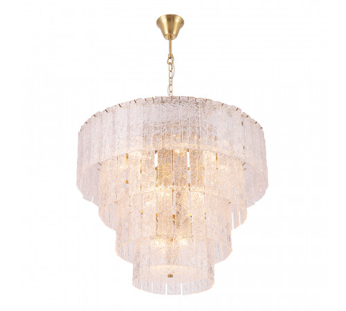 Подвесная люстра Crystal Lux RICARDO SP14 BRASS Подвесная люстра Crystal Lux RICARDO SP14 BRASS