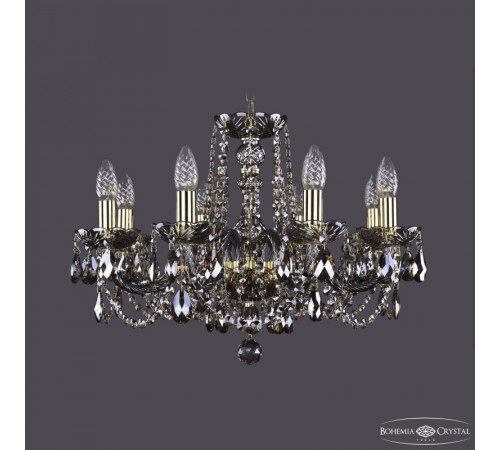 Подвесная люстра Bohemia Ivele Crystal 1402/8/195 G M731 Подвесная люстра Bohemia Ivele Crystal 1402/8/195 G M731