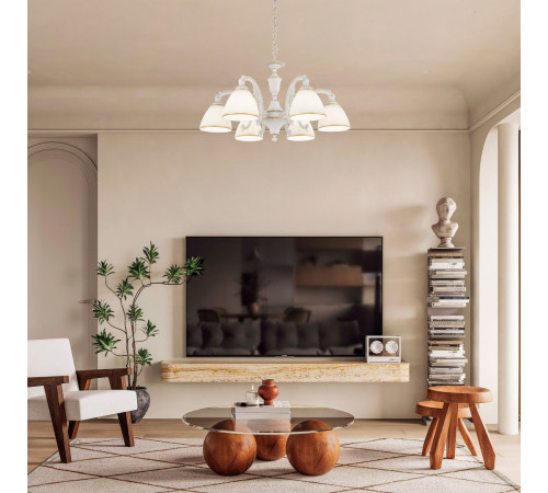 Подвесная люстра Arte Milano 347837/6 WT+G