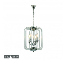 Подвесная люстра iLamp Mono P2481-4 Chrome