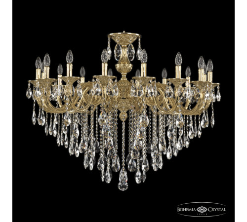 Подвесная люстра Bohemia Ivele Crystal Florence 71201/16/360 B G Подвесная люстра Bohemia Ivele Crystal Florence 71201/16/360 B G