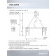 Подвесная люстра Lumien Hall Dzhillian LH0048/12P-CR-CL