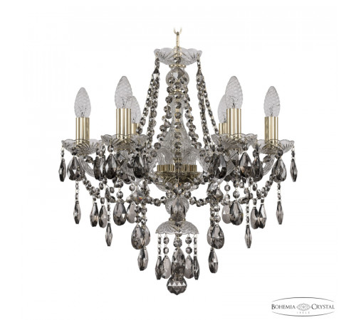 Подвесная люстра Bohemia Ivele Crystal 1415/6/165 G R731 Подвесная люстра Bohemia Ivele Crystal 1415/6/165 G R731