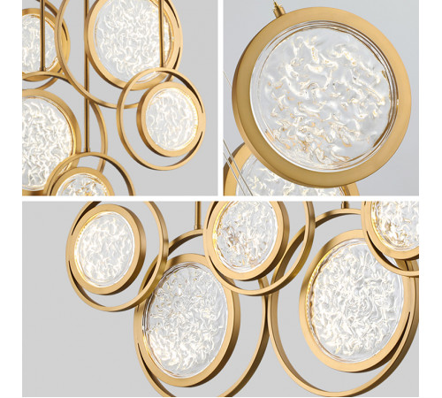 Подвесная люстра ImperiumLoft Moon Lighting Collection 101400-26 Подвесная люстра ImperiumLoft Moon Lighting Collection 101400-26