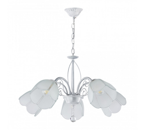 Подвесная люстра Arte Milano Amalfi 332656/5 WT+SL Подвесная люстра Arte Milano Amalfi 332656/5 WT+SL