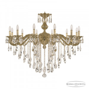 Подвесная люстра Bohemia Ivele Crystal Florence 71202/12/360 B G