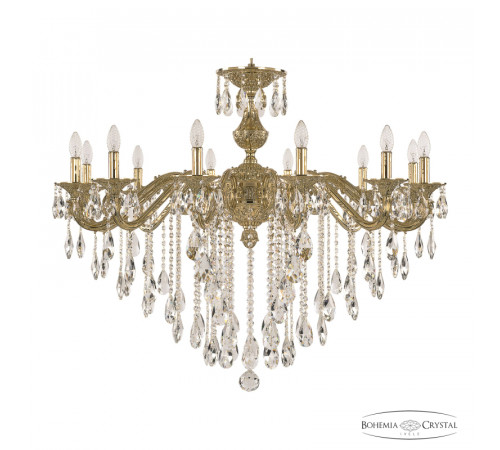 Подвесная люстра Bohemia Ivele Crystal Florence 71202/12/360 B G