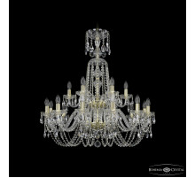 Подвесная люстра Bohemia Ivele Crystal 1402/12+6/300/XL-91/2d G