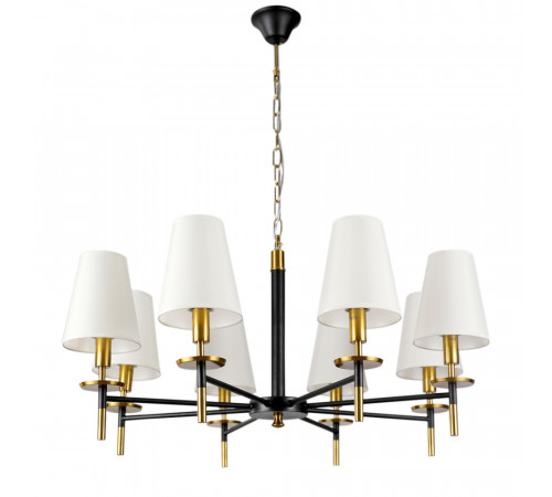 Подвесная люстра Arte Lamp Riccardo A4075LM-8BK Подвесная люстра Arte Lamp Riccardo A4075LM-8BK