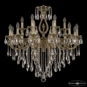 Подвесная люстра Bohemia Ivele Crystal Florence 71401/12+6/300 B GB FA10M