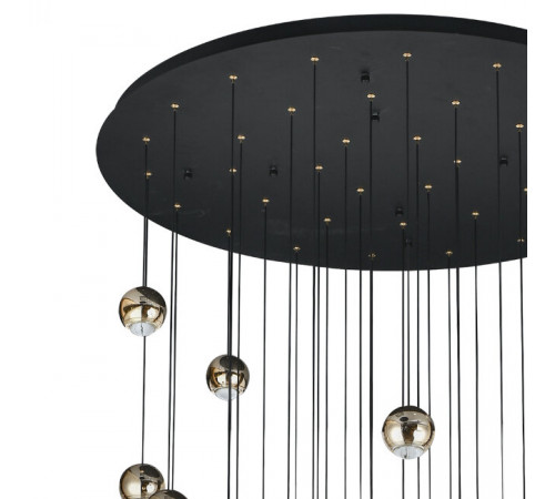 Подвесная люстра Lumien Hall Danay LH8027/36P-BK-SGD Подвесная люстра Lumien Hall Danay LH8027/36P-BK-SGD