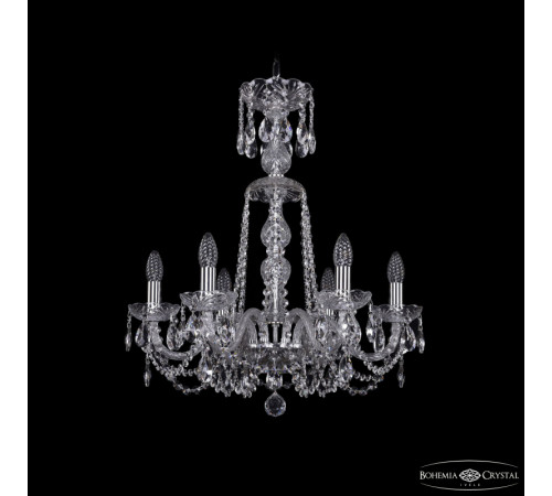 Подвесная люстра Bohemia Ivele Crystal 1402/6/195/XL-64 Ni Подвесная люстра Bohemia Ivele Crystal 1402/6/195/XL-64 Ni