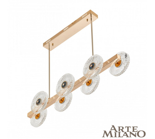 Подвесная люстра Arte Milano 3653.L850.W180.H600.LED G Подвесная люстра Arte Milano 3653.L850.W180.H600.LED G