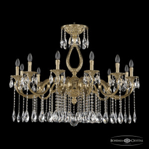 Подвесная люстра Bohemia Ivele Crystal Verona 72301/12/360 A G