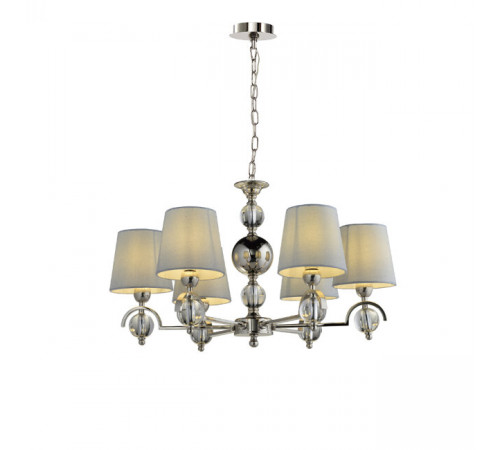 Подвесная люстра Lumien Hall Амелия LH1037/6P-NK-WT Подвесная люстра Lumien Hall Амелия LH1037/6P-NK-WT