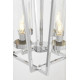 Подвесная люстра Lumina Deco Afres LDP 1246-4 CHR