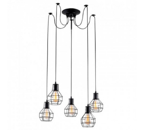 Подвесная люстра Arte Lamp A1109SP-5BK Подвесная люстра Arte Lamp A1109SP-5BK