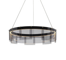 Подвесная люстра Delight Collection Stratos D8825P/M black/smoky