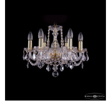 Подвесная люстра Bohemia Ivele Crystal 1402/6/141 G Leafs