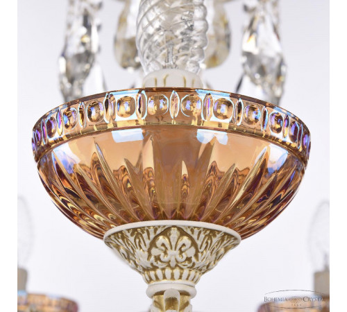 Подвесная люстра Bohemia Ivele Crystal AL79101/10+5/250/2D A WMG P Shampan/M-1G Подвесная люстра Bohemia Ivele Crystal AL79101/10+5/250/2D A WMG P Shampan/M-1G