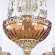 Подвесная люстра Bohemia Ivele Crystal AL79101/10+5/250/2D A WMG P Shampan/M-1G