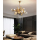 Подвесная люстра Delight Collection Britannica 8898P/AL gold/smoky