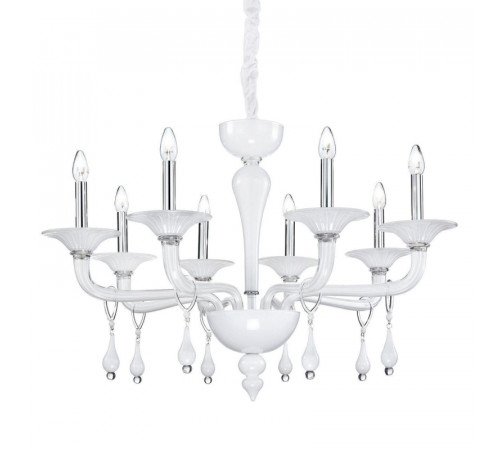 Подвесная люстра Ideal Lux Miramare SP8 068190 Подвесная люстра Ideal Lux Miramare SP8 068190