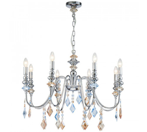 Подвесная люстра Lucia Tucci Maya 4450.8 Chrome Подвесная люстра Lucia Tucci Maya 4450.8 Chrome