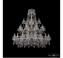 Подвесная люстра Bohemia Ivele Crystal 1411/20+10+5/460/3d G