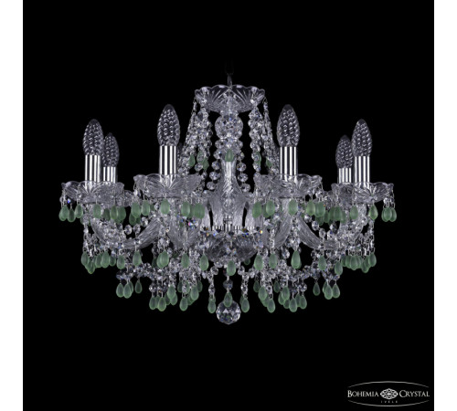 Подвесная люстра Bohemia Ivele Crystal 1410/8/195 Ni V5001 Подвесная люстра Bohemia Ivele Crystal 1410/8/195 Ni V5001
