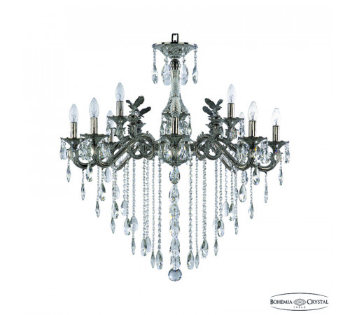 Подвесная люстра Bohemia Ivele Crystal Florence 71119/12+4/285 B NW FE1S Подвесная люстра Bohemia Ivele Crystal Florence 71119/12+4/285 B NW FE1S