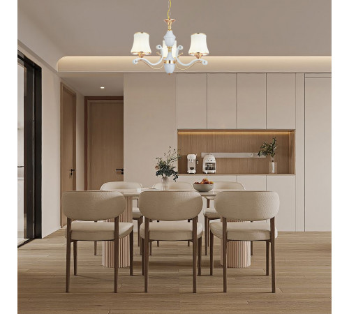 Подвесная люстра Arte Milano Florentia-3987 303987/3 Wh/Gd