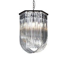 Подвесная люстра Delight Collection Murano Glass KR0116P-6 black