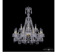 Подвесная люстра Bohemia Ivele Crystal 1403/10+5/240/XL-80 G