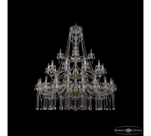 Подвесная люстра Bohemia Ivele Crystal 1413/20+10+5/530/3d G