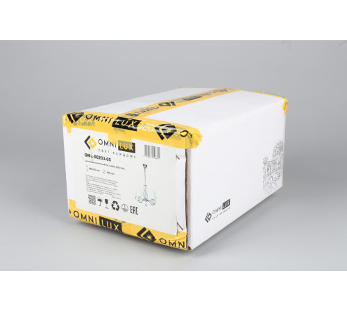 Подвесная люстра Omnilux Molinella OML-56203-05 Подвесная люстра Omnilux Molinella OML-56203-05