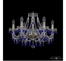 Подвесная люстра Bohemia Ivele Crystal 1410/6/195 G V3001