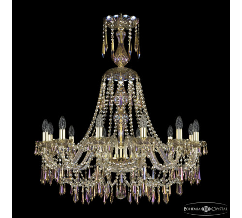 Подвесная люстра Bohemia Ivele Crystal 1403/12/300/XL-95 G M801