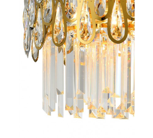 Подвесная люстра Natali Kovaltseva NAVIS 76019/5C GOLD
