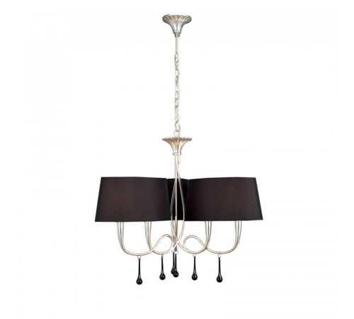 Подвесная люстра Mantra Paola Painted Silver 3530 Подвесная люстра Mantra Paola Painted Silver 3530