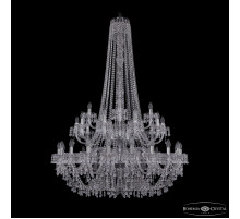 Подвесная люстра Bohemia Ivele Crystal 1410/20+10+5/400/h-160/2d Ni V0300