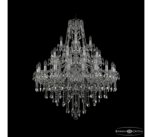 Подвесная люстра Bohemia Ivele Crystal 1415/20+10+5/300/3d Ni Подвесная люстра Bohemia Ivele Crystal 1415/20+10+5/300/3d Ni