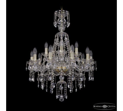 Подвесная люстра Bohemia Ivele Crystal 1415/10+5/220/XL-86 G Подвесная люстра Bohemia Ivele Crystal 1415/10+5/220/XL-86 G