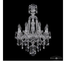 Подвесная люстра Bohemia Ivele Crystal 1415/8/165/XL-70 Ni