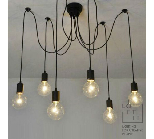 Люстра-паук LOFT IT Spider Loft1162/6 Люстра-паук LOFT IT Spider Loft1162/6