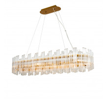 Подвесная люстра DeLight Collection Vittoria KG0769P-12L clear/ brass