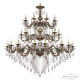 Подвесная люстра Bohemia Ivele Crystal AL79104/16+8+8/550/3d B AGB