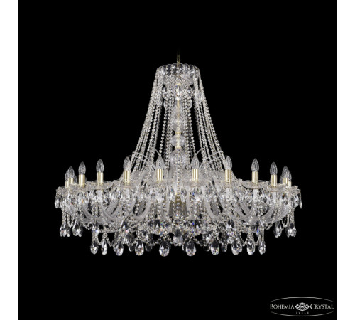 Подвесная люстра Bohemia Ivele Crystal 1411/24/460 G Подвесная люстра Bohemia Ivele Crystal 1411/24/460 G