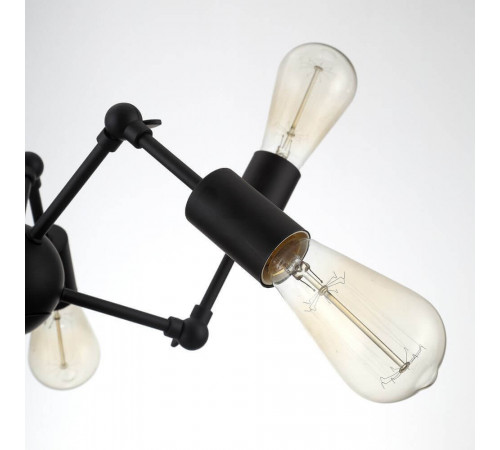 Подвесная люстра Arte Lamp A9190LM-6BK Подвесная люстра Arte Lamp A9190LM-6BK