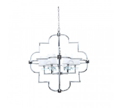 Подвесная люстра Lumina Deco Baltimore LDP 8020-6 CHR+WT Подвесная люстра Lumina Deco Baltimore LDP 8020-6 CHR+WT